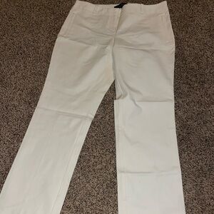 The Limited Women's Cream Straight Leg Trouser NWT’s size 4